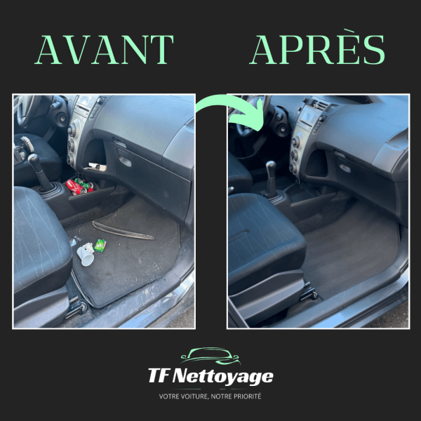 Nettoyage intérieur de voiture à Carcassonne